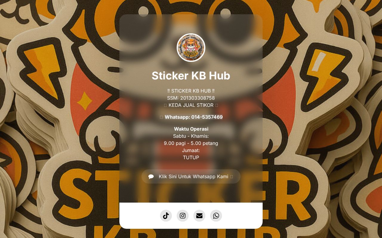 Sticker KB Hub